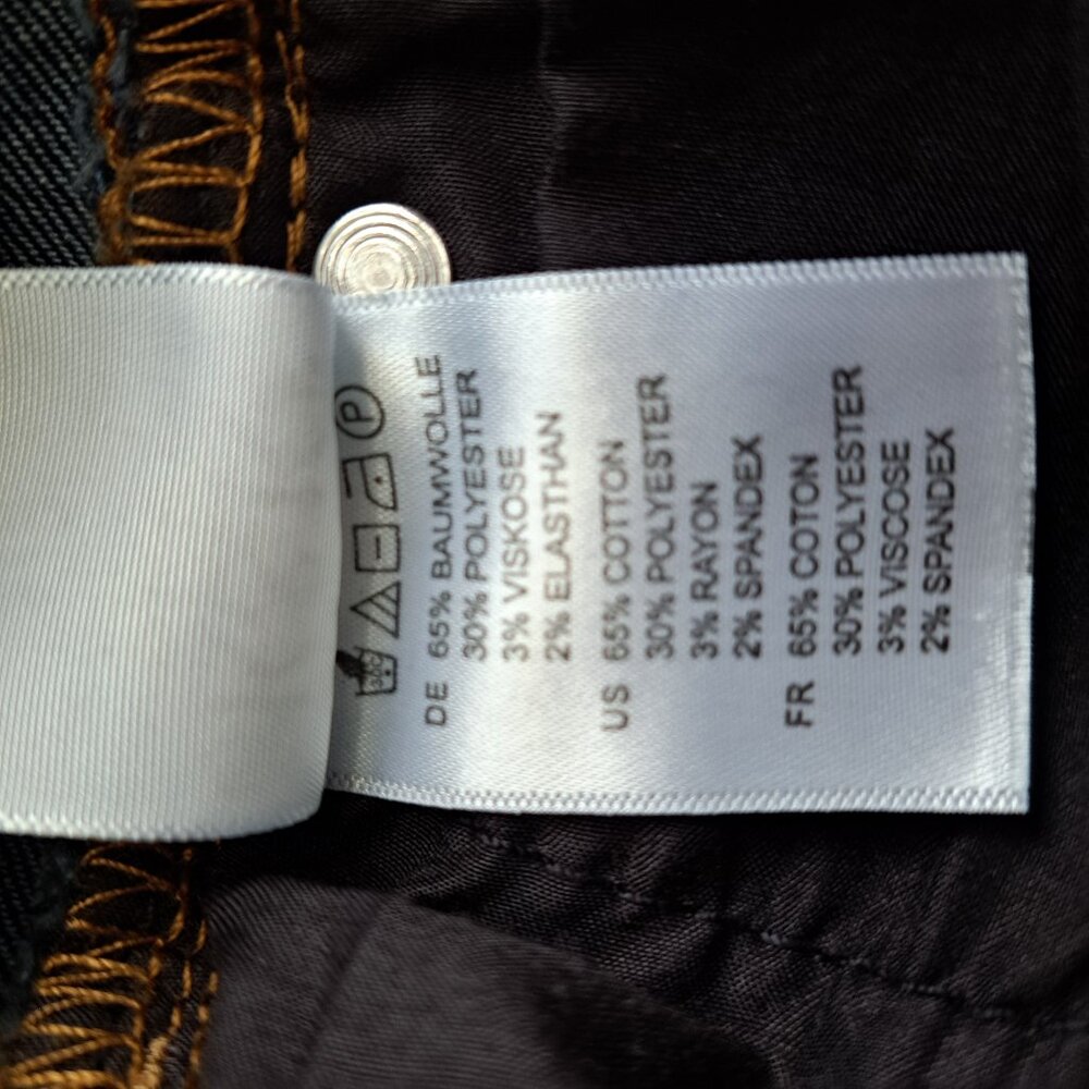 Kendall & Kylie Kompact Mid-Rise Juniors Skinny Jeans Dark Blue Size 1/2… - Picture 13 of 14